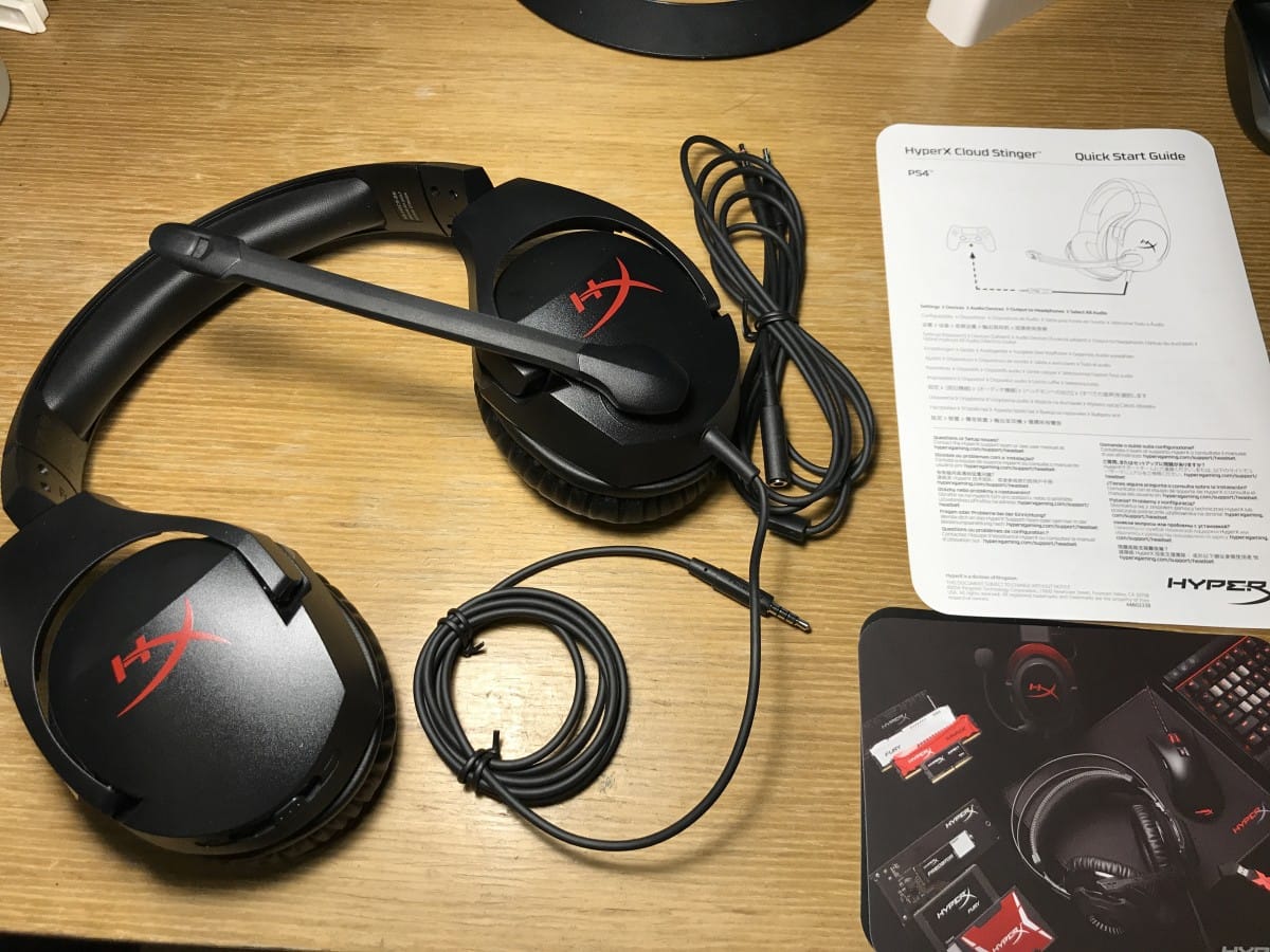 HyperX Cloud Stinger 電競耳機(HX-HSCS-BK/AS)