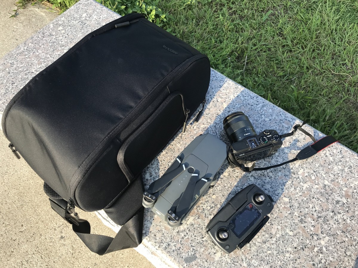 最好用的空拍包 – INCASE Camera Sling Pack 13吋 單肩單眼相機 / 空拍機筆電後背包
